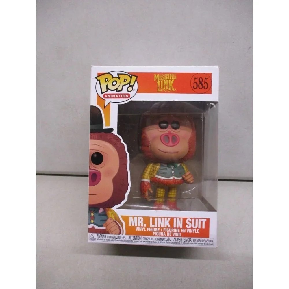 Funko Pop! Animation Mr. Link In Suit #585 Missing Link Vinyl Figure Minor Box D